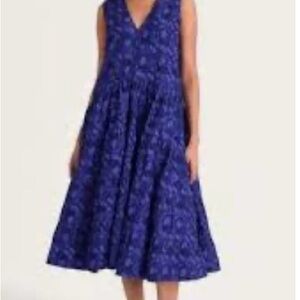 Merlette Chic Blue Midi Dress